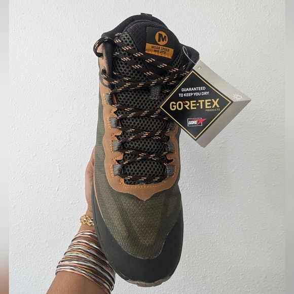 Merrell Men's Moab Speed GTX HIKING TRAIL boots - Picture 10 of 15